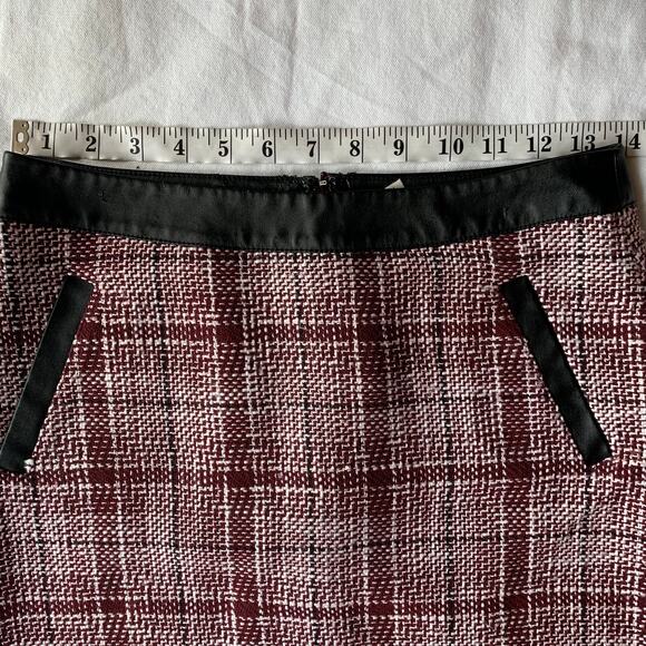 Frenchie Red and Black Mini Skirt Small - Picture 3 of 10